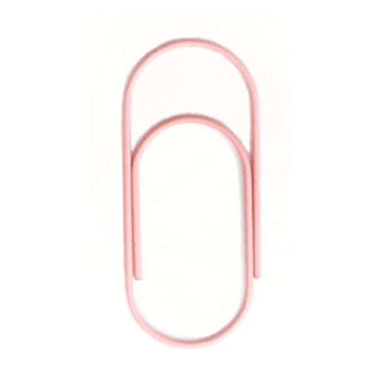 Paperclips roze 50 mm | 10 stuks