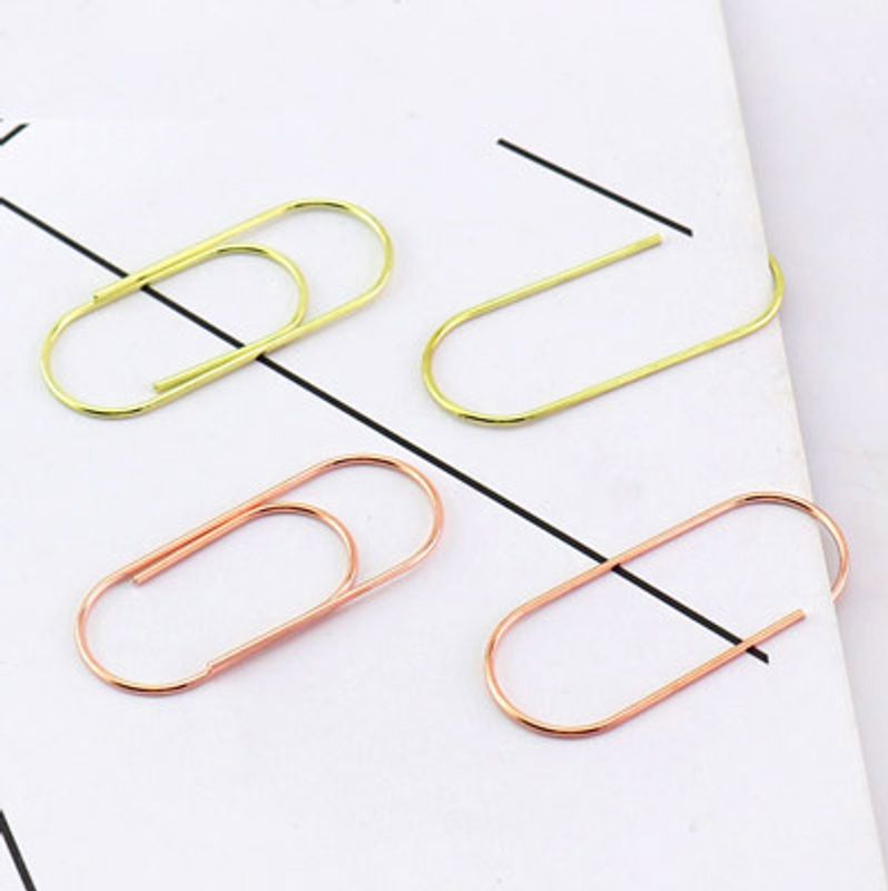 Paperclips goud 50 mm | 10 stuks