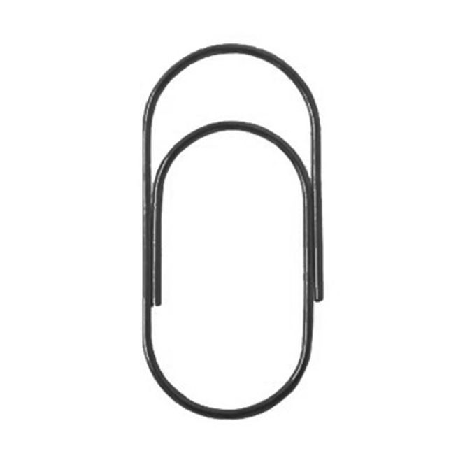 Main Image Paperclips zwart 50 mm | 10 stuks